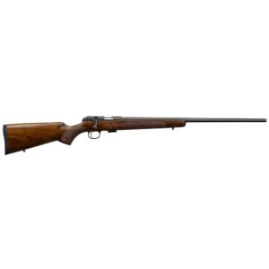 Buy CZ 457 American Bolt Action, Rifle 17HMR, 24" Barrel, Walnut, 5 Rounds - 5+1 Rounds | 24.8" Barrel | Turkish Walnut Stock | Wood