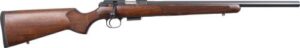 Buy CZ 457 Varmint 22 Long Rifle Bolt Action Rifle - 5+1 Rounds | 20.5" Barrel | Turkish Walnut Stock | Wood | Blue/Black
