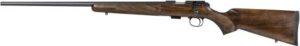 Buy CZ 457 American Left Hand 22 Long Rifle Bolt Action Rifle - 5+1 Rounds | 24.8" Barrel | Turkish Walnut Stock | Wood
