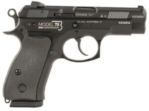 Buy CZ-USA CZ 75 D 50th Anniversary Compact Frame 9mm Luger 15+1 - 15+1 Rounds