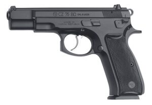 Buy CZ 75 BD Blue/Black 4.6" 9mm Pistol - 10+1 Rounds | 4.60" Barrel | Polymer Grips | Blue/Black | 3-Dot Sights