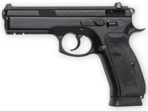 Buy CZ 75 SP-01 9mm 4.6" Black Polycoat, 10+1 - 10+1 Rounds | 4.7" Barrel | Polymer Grips | Blue/Black | Night Sights