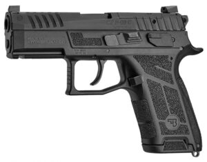 Buy CZ USA P-09 Compact NOCTURNE 9mm Semi Auto Pistol - 10+1 Rounds | 3.7" Barrel | Polymer Grips | Blue/Black | 3-Dot Sights