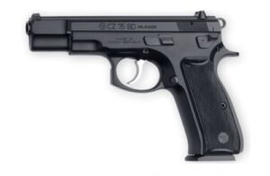 Buy CZ 75 BD Blue/Black 9mm Pistol - 16+1 Rounds | 4.60" Barrel | Polymer Grips | Blue/Black | 3-Dot Sights