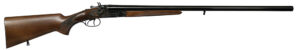 Buy CZ-USA Hammer Classic Side by Side 12 Gauge Break Open Shotgun - 2 Rounds | 30" Barrel | 3" Chamber | Wood Stock | Blue/Black